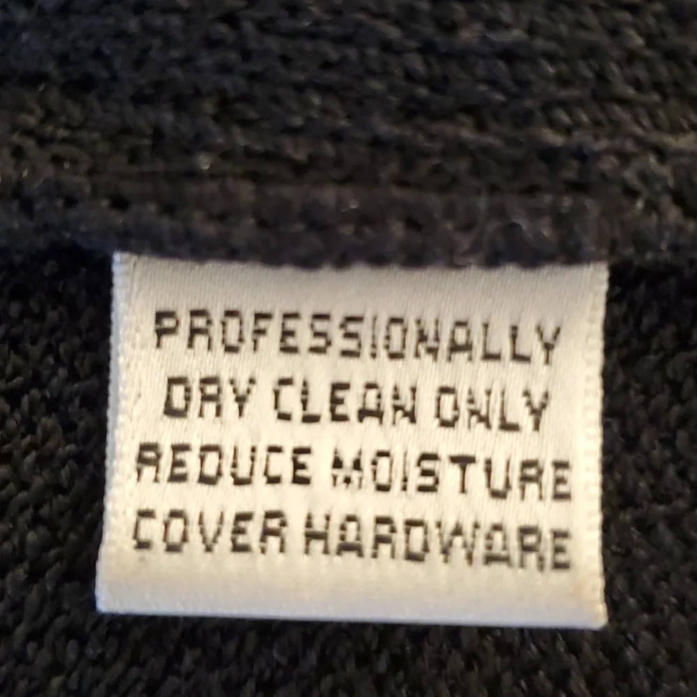 St. John Basics 2-Button Black Blazer in Classic Santana Knit, Size 8 - Picture 12 of 12